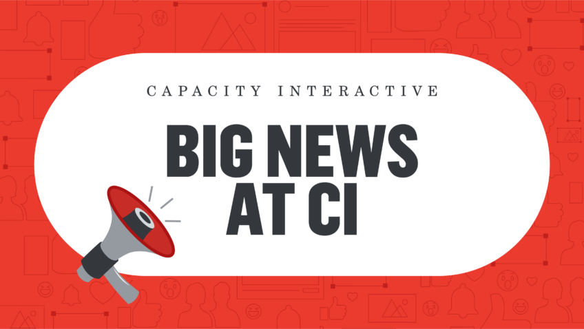 Big News at Capacity Interactive